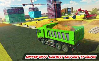 Construction Simulator : Heavy Crane Road Builder Ekran Görüntüsü 3