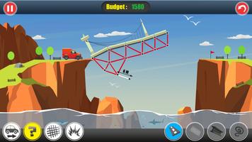 Road Builder: Construct A Bridge capture d'écran 1