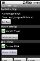 Custom Text Tones for Android Affiche