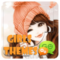 (FREE) GO SMS PRO GIRL THEMES