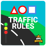 Traffic Rules Symbols Signs Road Safety Guidelines أيقونة