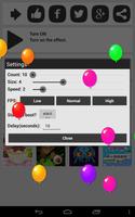 Balloons On Screen 截图 1