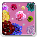 Glitter Roses on Screen App APK