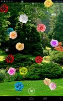Glitter Roses on Screen App Cartaz