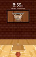 Basketball Screen Lock captura de pantalla 3