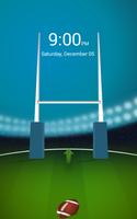 Rugby Game Screen Lock Affiche