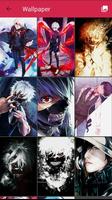 Kaneki Anime Ghoul Lock Screen syot layar 3