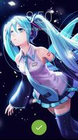 Miku Anime Girls Lock Screen 截圖 2