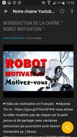 Robot Motivation Affiche