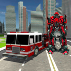 Robot Fire Truck Games - Robot Firefighter Wars 3D icon