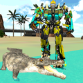 Real Robot Crocodile Simulator-Robot Transforming