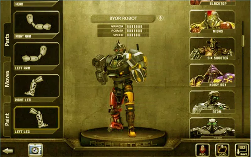 Real Steel Atom Gold