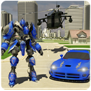 héros de bataille de fer: robot transformer chien APK