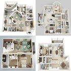 Apartment Floor plan アイコン