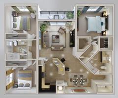 Apartment Floor plan 스크린샷 1