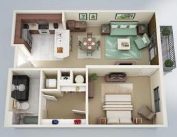 Apartment Floor plan 스크린샷 2