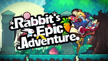 Rabbit's Epic Adventure Cartaz