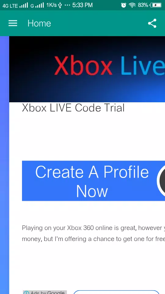 My Xbox 360 Code Generator APK for Android Download