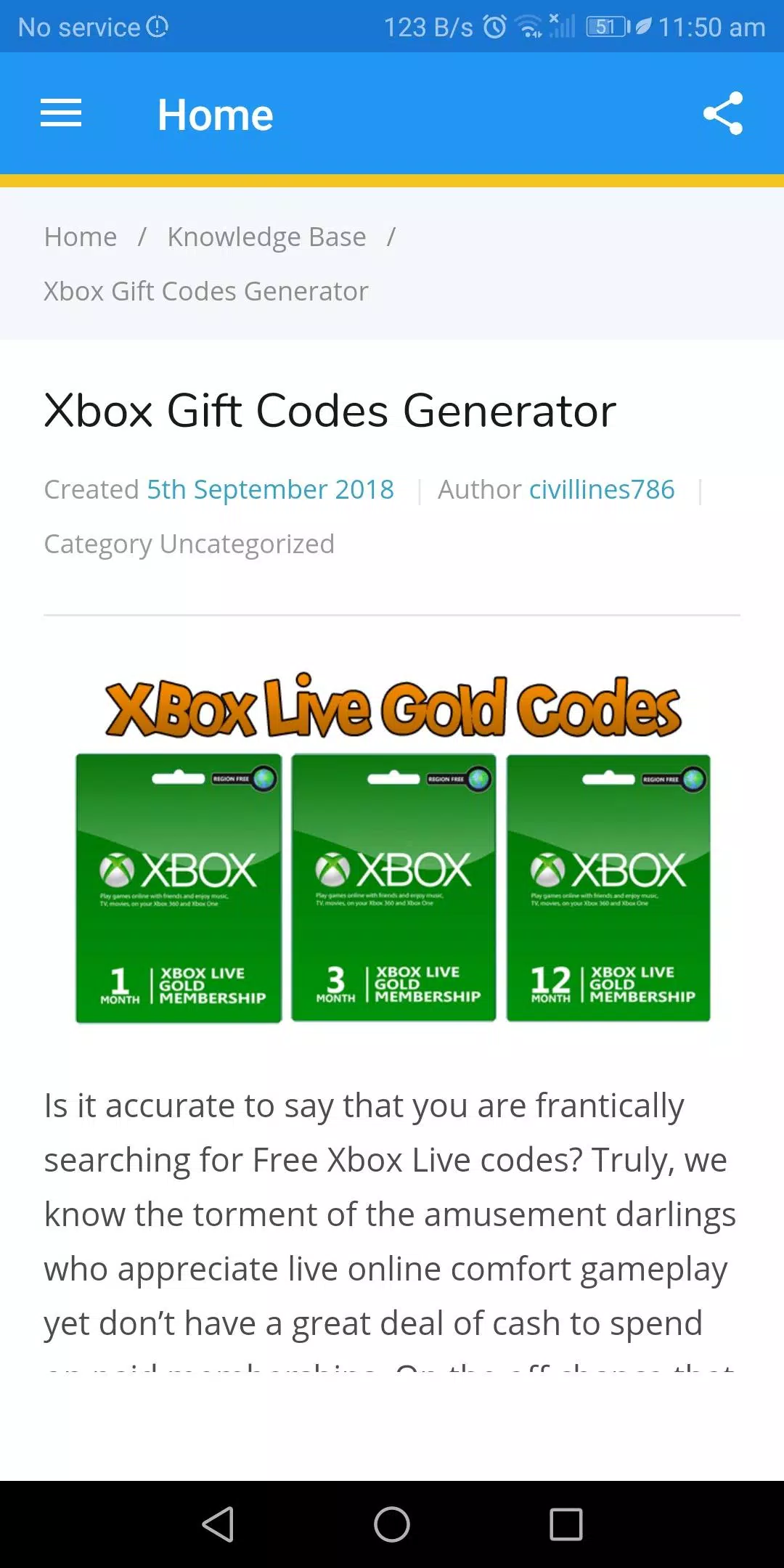 Free Xbox Code Generator Tricks APK do pobrania na Androida