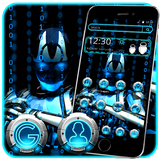Blue Tech Robotic Theme-icoon