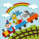 Circus Train educational game APK