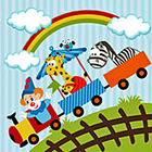 Circus Train educational game icon