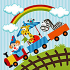 Circus Train educational game simgesi