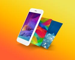 Note 4 Wallpapers Affiche