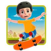 Vir Robot Skater boy biểu tượng