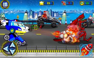 Road Robot Car Battle ảnh chụp màn hình 2