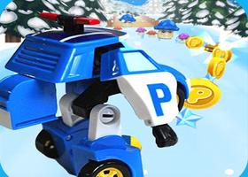 Subway Robocar Poli Run captura de pantalla 3