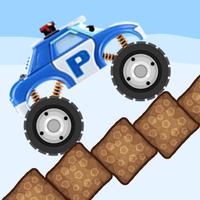 Stunt Car Robocar Poli Game Affiche