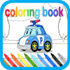 Coloring Robocar Poli Game simgesi