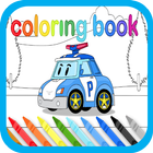 Coloring Robocar Poli Game icône