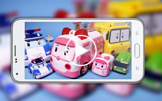 Top Robocar Video Toys Kids Affiche