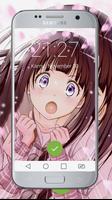 Chitanda anime Girls Lock Screen capture d'écran 1