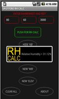 FIREFIGHTER RH CALCULATOR capture d'écran 2