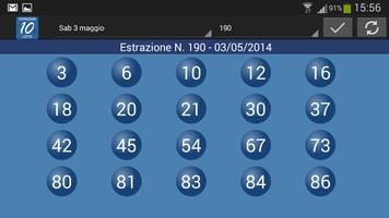 Estrazioni del 10 e Lotto 5' capture d'écran 1