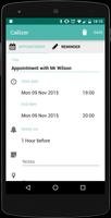 Callizer, agenda Android smart capture d'écran 1