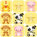 Jogo Memória Animais Infantil APK