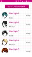 Learn To Draw Hairstyles II capture d'écran 1