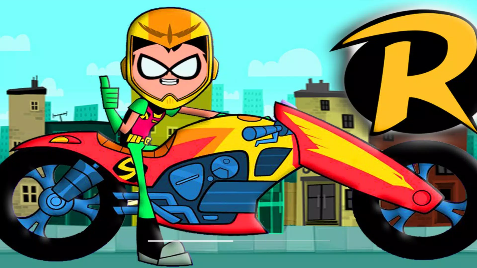 Robin Teeny Titans Superhero Racing Motobike APK for Android Download
