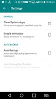 App Backup and Restore Android Ekran Görüntüsü 2