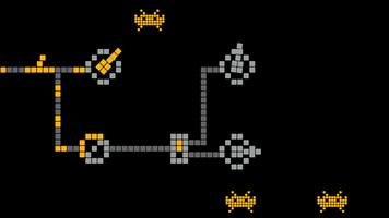 پوستر Space invaders - logic puzzles