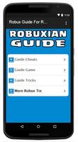 Robux Guide For Roblox 2017 پوسٹر