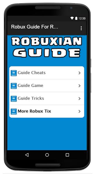 Robux Guide For Roblox 2017 For Android Apk Download - how get robux on roblox 2017
