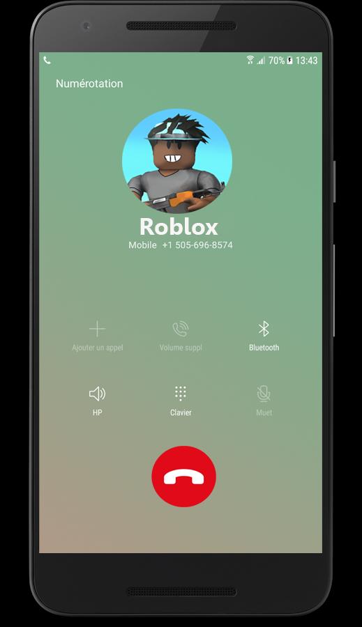 Fake Call Prank Roblox 2018 For Android Apk Download