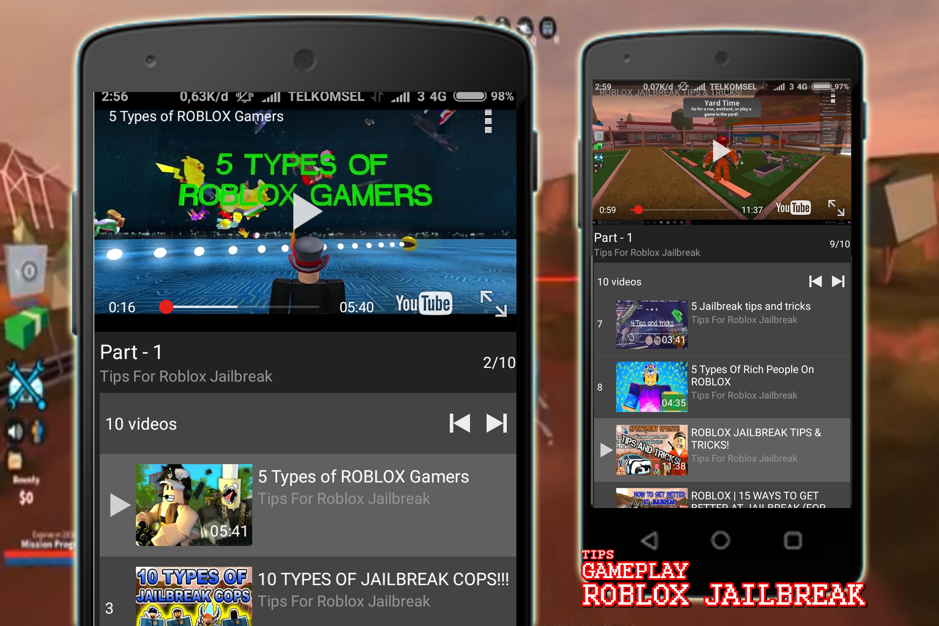 Tips For Roblox Jailbreak Guide Video For Android Apk Download - roblox android jailbreak
