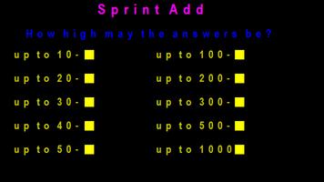 SprintAdd capture d'écran 2