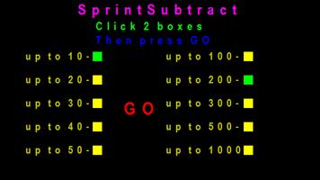 SprintSubtract স্ক্রিনশট 1